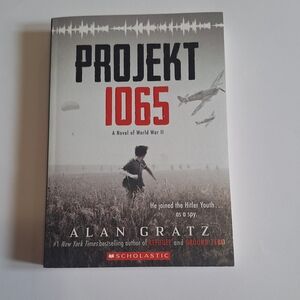 Scholastic Black and Red WWII Spy Thriller